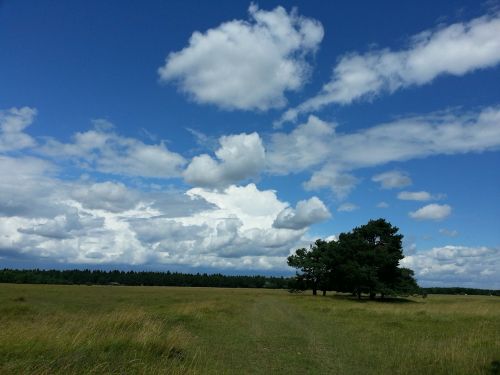 Dangus, Debesys, Heathland, Kraštovaizdis