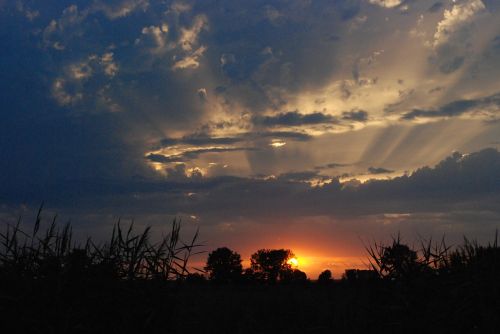 Dangus, Saulėlydis, Energija, Sonnenunetrgang