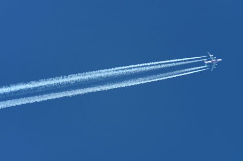 Dangus, Lėktuvas, Kondensacijos Takai, Oro Koridorius