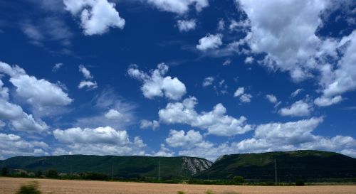 Dangus, Debesys, Panorama