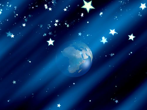 Dangus, Erdvė, Žvaigždė, Mėlynas, Rutulys, Pasaulis, Visi, Visata, Afrika, Gaublys