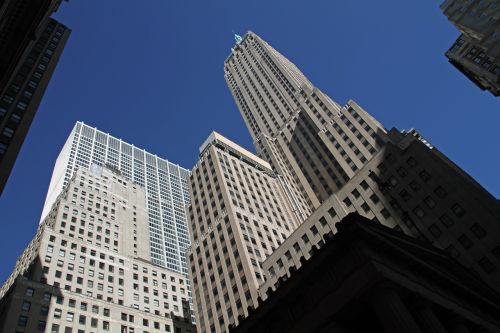 Dangoraižis, Niujorkas, Manhatanas, Architektūra, Panorama, Orientyras, Miesto Panorama, Manhattan Skyline