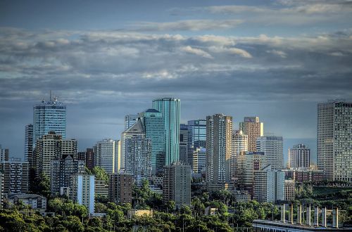 Panorama, Centro, Miesto Panorama, Edmontonas, Alberta, Kanada, Architektūra, Debesuota, Debesys, Vaizdingas, Panorama, Kraštovaizdis, Miesto, Miestas, Metropolis, Biurai, Pastatai, Didmiestis, Žiema