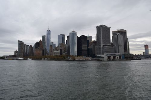 Panorama, Dangoraižis, Miestas, Panoraminis, Miesto Kraštovaizdis, Niujorkas, Nyc, Pastatas, Gratte Ciel, Architektūra, Bokštas, Usa