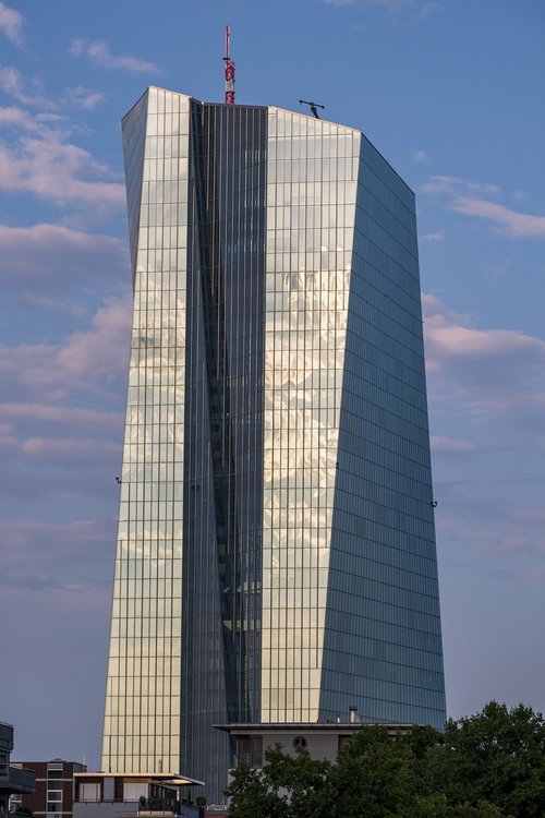 Skyline,  Dangoraižis,  Miestas,  Ecb,  Europos Centrinis Bankas,  Bankas,  Frankfurtas,  Vokietija