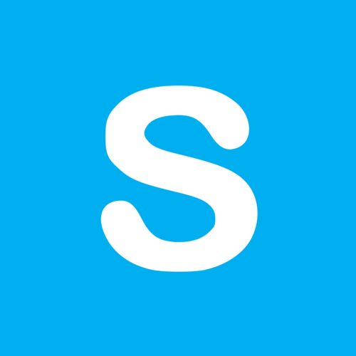 Skype, Šviesiai Mėlynas, Logotipas