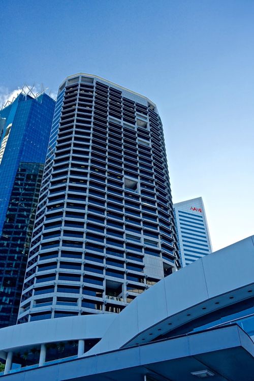 Dangoraižis, Pastatas, Miestas, Biurų Pastatas, Bokštas, Didmiestis, Architektūra, Miesto, Šiuolaikiška, Eksterjeras, Stiklas, Australia, Brisbane