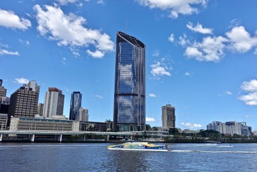 Dangoraižis, Brisbane, Upė, Architektūra, Šiuolaikiška, Miesto Panorama, Queensland, Panorama, Miestas, Metropolis, Orientyras, Miesto, Kelionė