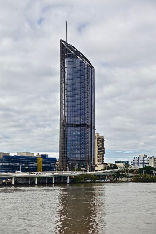 Dangoraižis, Bokštas, Brisbane, Upė, Architektūra