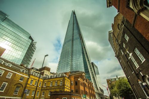 Dangoraižis, Londonas, Miestas