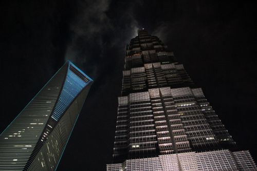 Dangoraižiai, Šanchajus, Grand Hyatt, Šanchajaus Pasaulio Finansų Centras