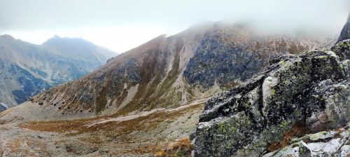 Slovakija, Tatras, Aukštas Tatras, Akmenys, Kalnai, Slovakijos Respublika, Vaizdas, Ežeras, Gamta, Kraštovaizdis, Pleso, Panorama, Kelionė