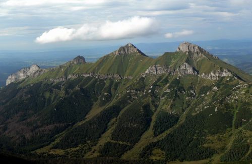Slovakija, Vysoké Tatry, Kalnai, Gamta, Panorama, Aukštas Tatras