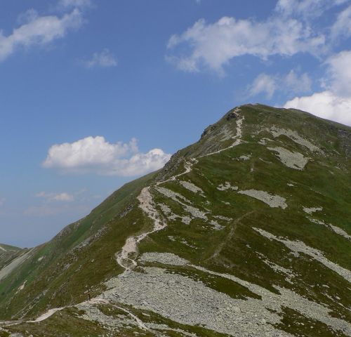 Slovakija, Tatry, Roháče, Volovec, Kalnai