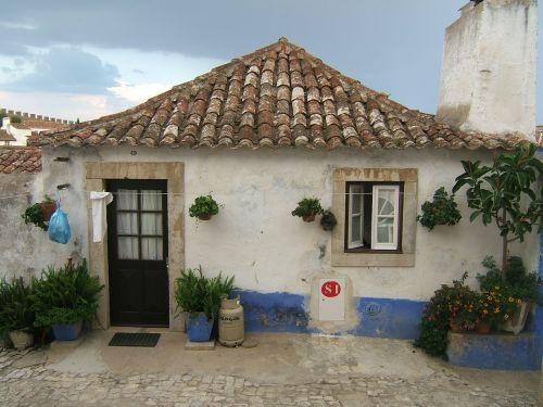 Mažas Namas, Senas, Namelis, Namas, Mažas, Architektūra, Portugal