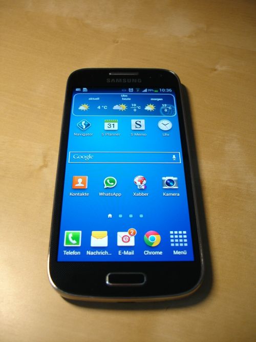 Išmanusis Telefonas, Samsung, Galaktika S4 Mini, Komunikacija, Mobilusis Telefonas, Telefonas