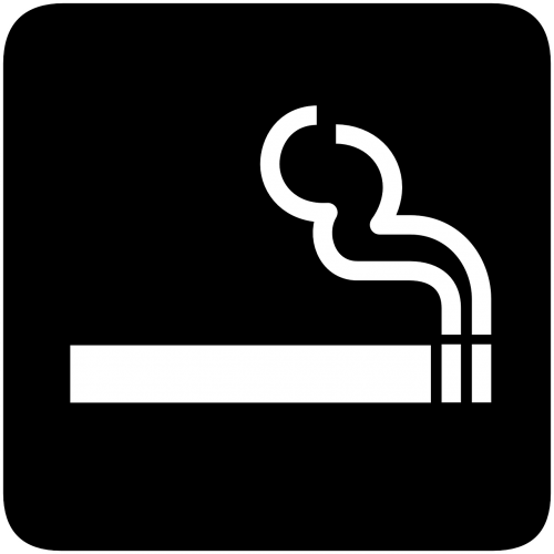 Rūkymas, Dūmai, Plotas, Cigarečių, Nemokama Vektorinė Grafika