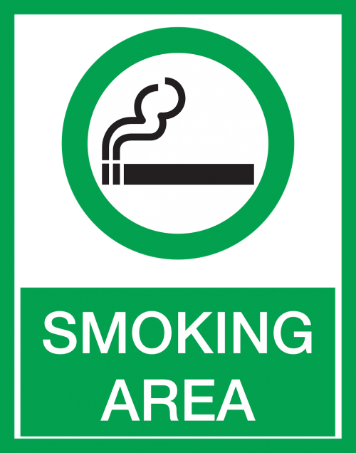 Rūkymo Zona, Cigarečių, Gerti, Plotas, Rūkymas, Rūkymo Vieta, Vektorius, Iliustratorius, Eps, Dūmų Žingsnis, Dūmai, Be Dūmų, Oras, Nemokama Vektorinė Grafika