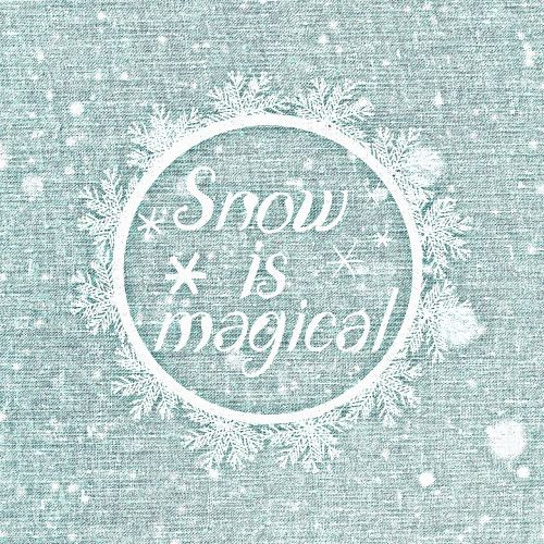 Sniegas, Magija, Žiema, Audinys, Medžiaga, Tekstilė