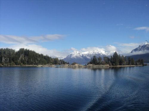 Sniegas, Ežeras, Bariloche