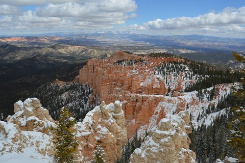 Sniegas,  Bryce Canyon,  Canyon,  Jav,  Amerika