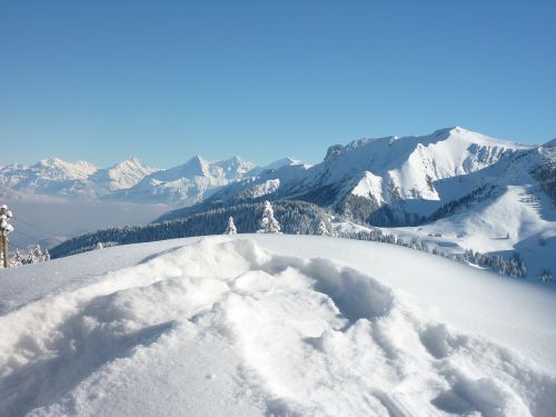 Sniegas, Žiema, Šveicarija, Kalnai, Snieguotas, Kalnų Pasaulis