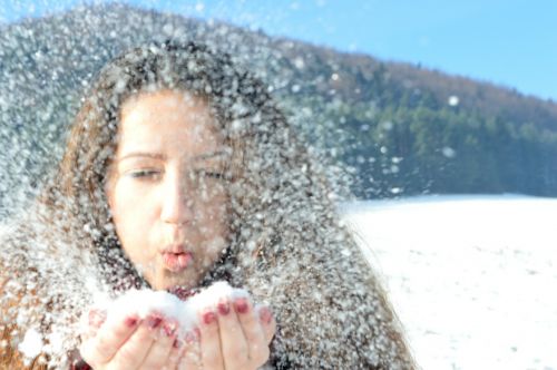 Sniegas, Žiema, Gamta, Slovakija