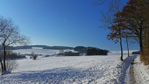 Sniegas, Žiema, Saulė, Kraštovaizdis, Highlands, Oras