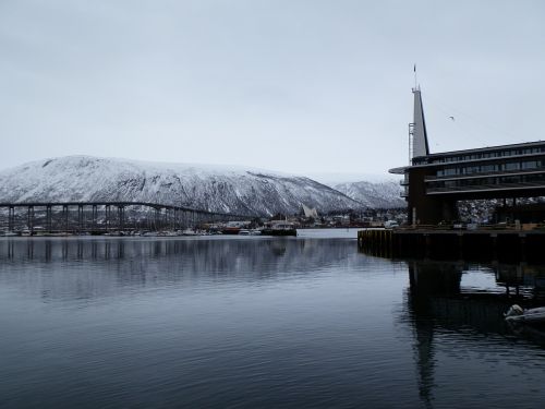 Sniegas, Tromsø, Norvegija