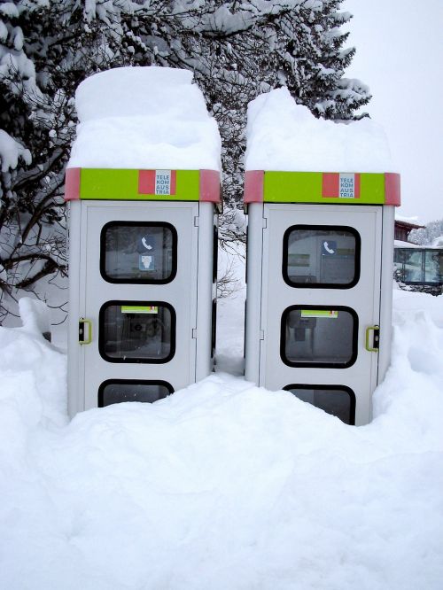 Sniegas,  Telefono Budele,  Austria,  Žiema,  Snieguotas,  Žiemą