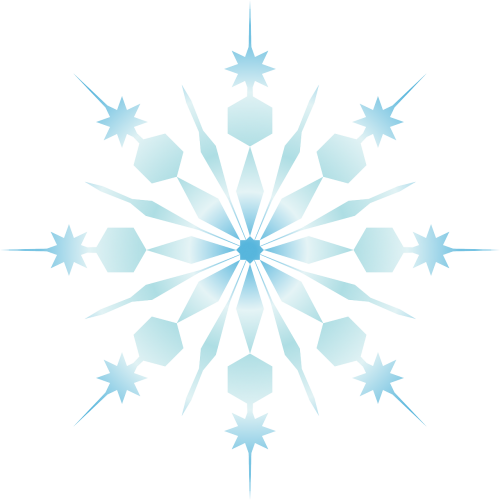Snaigė, Mėlynas, Kristalas, Dribsnių, Sniegas, Žiema, Simetrija, Nemokama Vektorinė Grafika