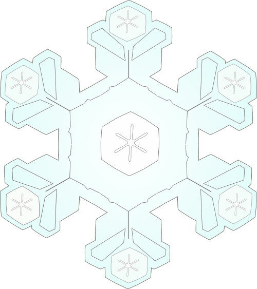 Snaigė, Ledo Kristalas, Sniegas, Ledas, Kristalas, Sušaldyta, Šaltas, Nemokama Vektorinė Grafika