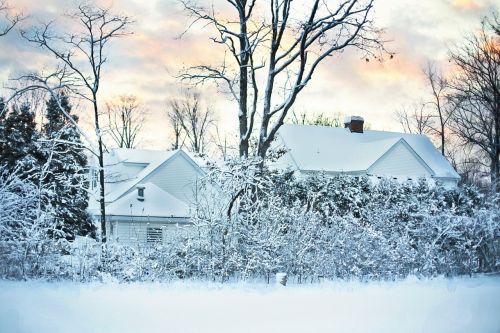 Snieguotas, Žiema, Namas, Šaltas, Gamta, Kalėdos, Sezonas, Kraštovaizdis, Sniegas, Kalėdų Sniegas