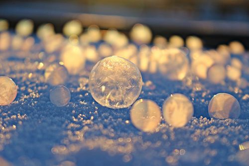 Muilo Burbulas, Frost Globe, Šalnos Lizdas, Žiema, Užšaldyti, Eiskristalio, Sušaldyta, Šaltis, Šaltas, Rutulys, Burbulas, Kristalai, Sniegas
