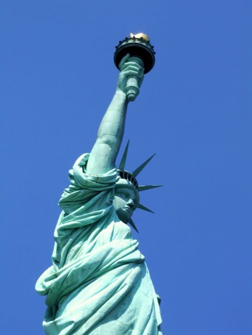 Statula & Nbsp,  Laisvė,  Naujas & Nbsp,  York & Nbsp,  Miestas,  Nyc,  Skulptūra,  Mėlynas,  Usa,  Nuotrauka,  Laisvas,  Laisvės Statula