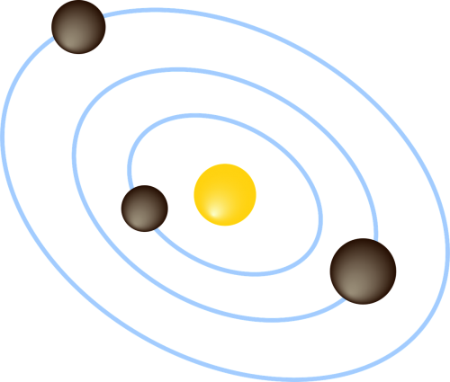Saulės Sistema, Mažas, Planetos, Nemokama Vektorinė Grafika