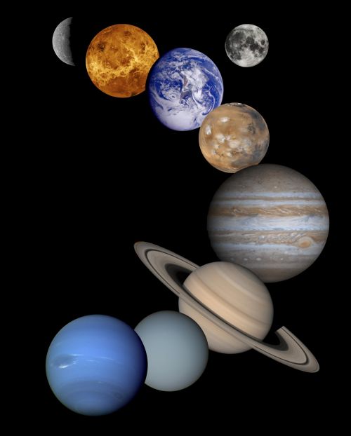 Saulės Ir Nbsp,  Sistema,  Planetos,  Erdvė,  Kosmosas,  Gyvsidabris,  Viešasis & Nbsp,  Domenas,  Tapetai,  Fonas,  Venus,  Žemė,  Mėnulis,  Montavimas,  Marsas,  Jupiteris,  Saturn,  Uranas,  Neptūnas,  Saulės Sistemos Montavimas