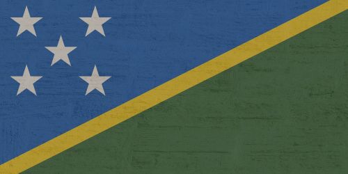 Salomono Salos, Vėliava, Tarptautinis