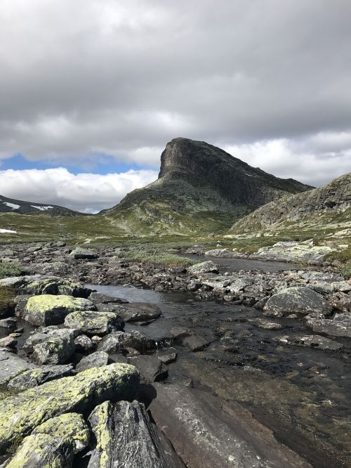 Somer Hemsedal Norway, Gamta, Kraštovaizdis, Kelionė, Kalnas, Vanduo, Rokas, Lauke