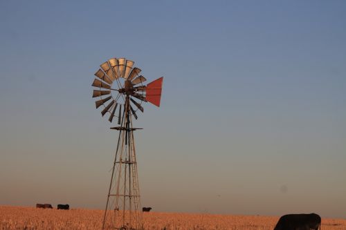 Vėjo Malūnas, Pietų Afrika, Žemės Ūkio Paskirties Žemė, Saulėlydis, Kaimas