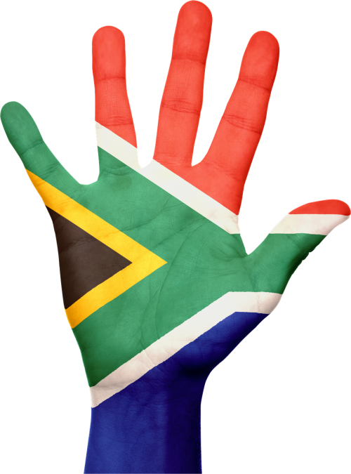 Pietų Afrika, Vėliava, Ranka, Pasididžiavimas, Patriotinis, Patriotizmas, Simbolis, Ženklas, Afrika, Afrikos, Šalis