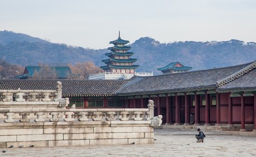 Pietų Korėja,  Rūmai,  Tradicinis,  Istorija,  Gyeongbokgung