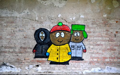 Grafiti,  Pietinis & Nbsp,  Parkas,  Tekstūra,  Stalinis Kompiuteris,  South Park Graffiti