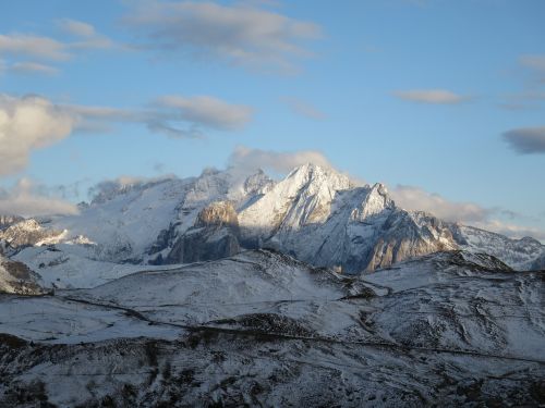 South Tyrol,  Sniegas,  Kalnas,  Ledas,  Panorama,  Be Honoraro Mokesčio