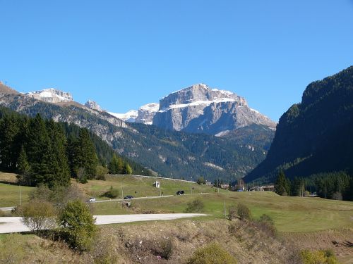 South Tyrol, Dolomitai, Kalnai, Italy