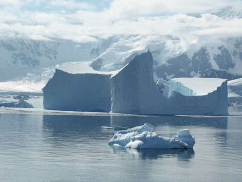 Pietų Vandenynas, Ledas, Tabulinis Ledkalnis, Šaltas, Antarctica