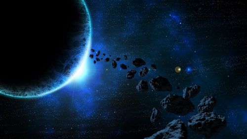 Erdvė, Asteroidai, Planetos, Kosmosas