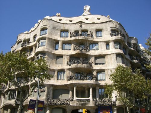 Ispanija, Barcelona, Gaudí, Architektūra