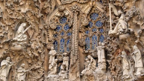 Ispanija, Barcelona, Bažnyčia, Sagrada Familia, Architektūra, Religija