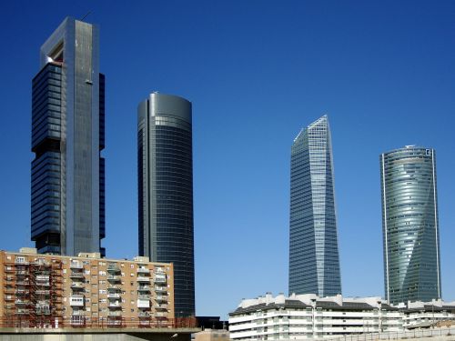 Ispanija, Madride, Pastatai, Atocha, Architektūra, Bokštas, Miesto, Fasadai
